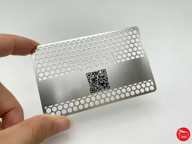 wholesale customized silver brushed metal cards unique laser cut stainless  steel metal business card - AliExpress